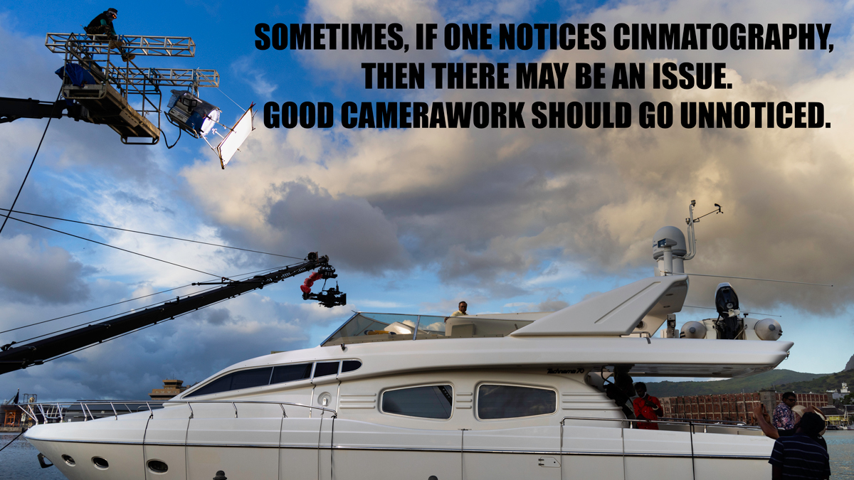 Yatch on the set with Sanjay F Gupta